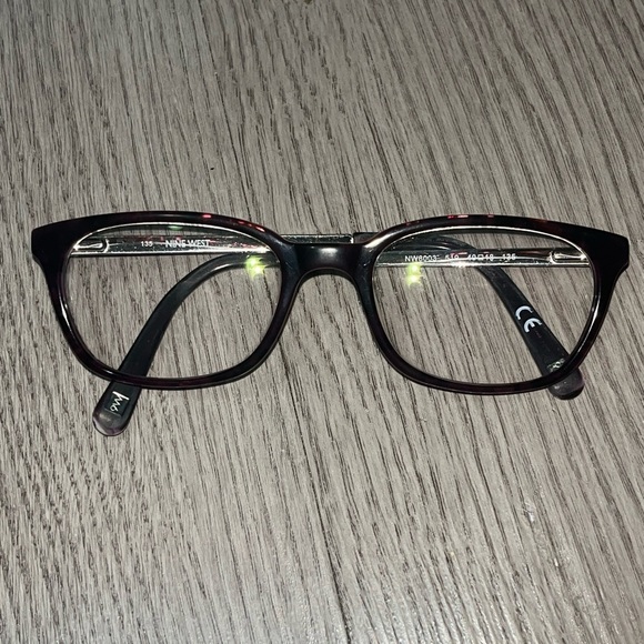 Nine West NW8003 Eyeglasses
by Nine West, Purple/Tortoise, 49/18/135 - Picture 3 of 12